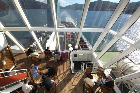 Interislander Ferry from Wellington