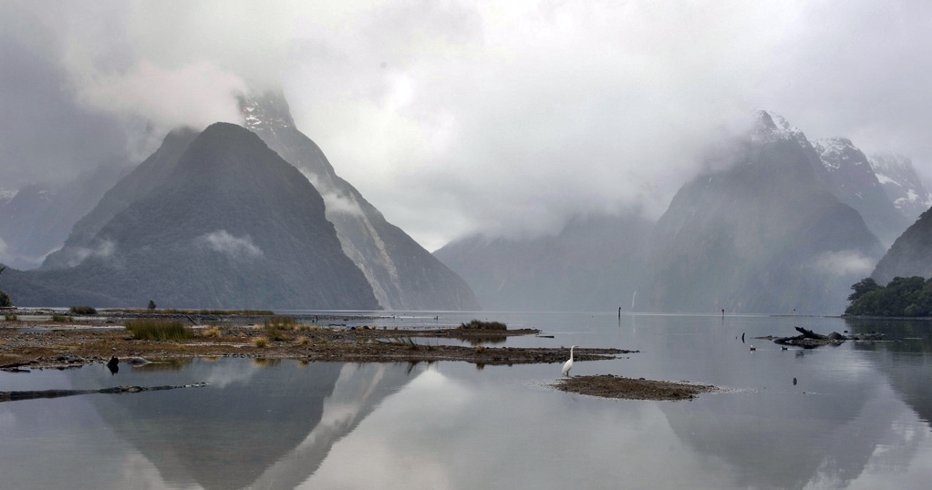 The mists of Milford Sound